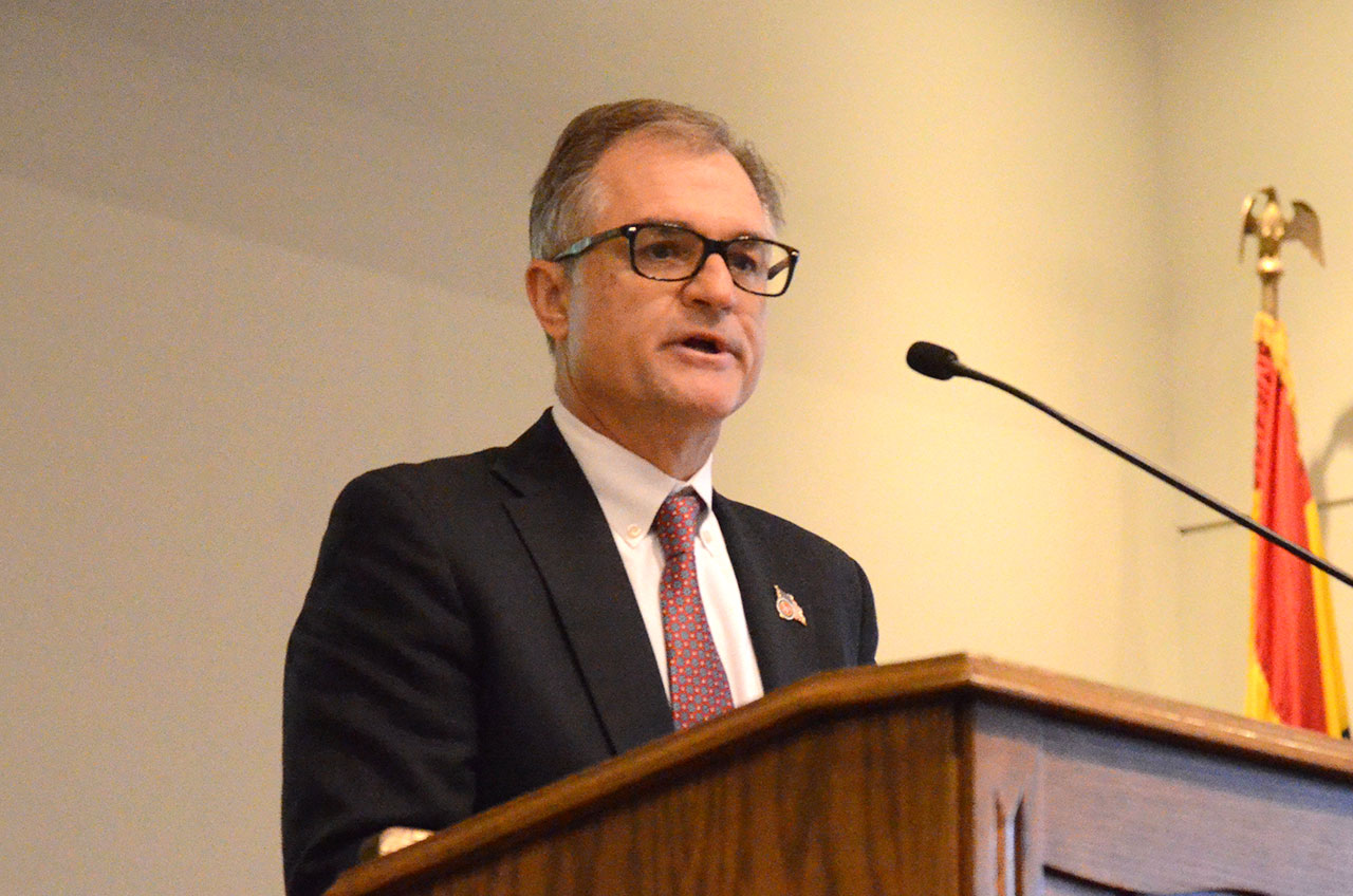 Lawton Speaks on Importance of Transformation on Rowan Day